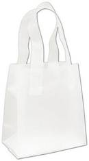 Click on Clear Frosted High Density Flex Loop Shoppers to see product details