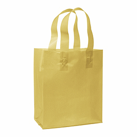 Click on Gold Frosted High Density Shoppers to see product details