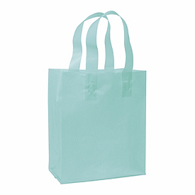 Click on Turquoise Frosted High Density Shoppers to see product details