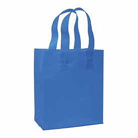 Click on Blue Frosted High Density Shoppers to see product details