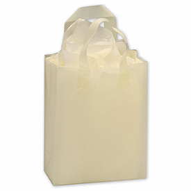 Click on White Frosted High Density Shoppers to see product details