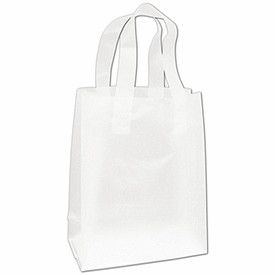 Click on Clear Frosted High Density Flex Loop Shoppers to see product details