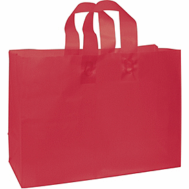 Click on Red Frosted High Density Shoppers to see product details