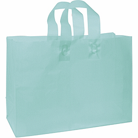 Click on Turquoise Frosted High Density Shoppers to see product details