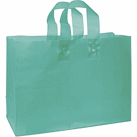 Click on Teal Frosted High Density Shoppers to see product details