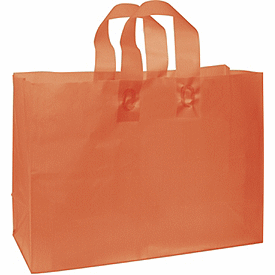 Click on Orange Frosted High Density Shoppers to see product details