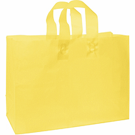 Click on Yellow Frosted High Density Shoppers to see product details