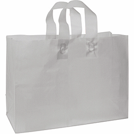 Click on Silver Frosted High Density Shoppers to see product details