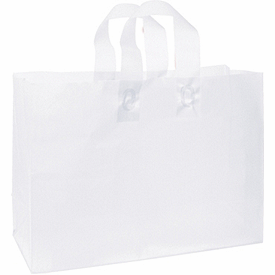 Click on White Frosted High Density Shoppers to see product details