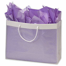 Click on Clear Frosted High-Density Euro-Shoppers to see product details