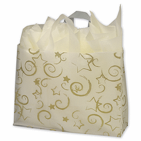 Click on Stars Clear-Frosted Flex Loop Shoppers to see product details