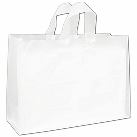 Click on Clear Frosted High Density Flex Loop Shoppers to see product details