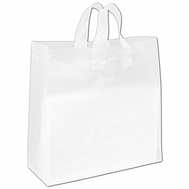 Click on Clear Frosted High Density Flex Loop Shoppers to see product details