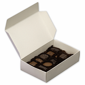 Click on White One-Piece Candy Boxes to see product details