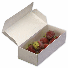 Click on White One-Piece Candy Boxes to see product details