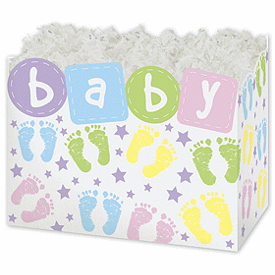 Click on Baby Steps Gift Basket Boxes to see product details