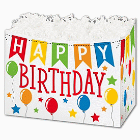 Click on Birthday Banner Gift Basket Boxes to see product details