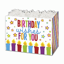 Click on Birthday Wishes Gift Basket Boxes to see product details
