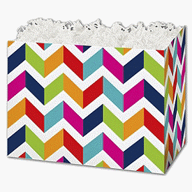 Click on Chevron Chic Gift Basket Boxes to see product details