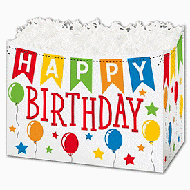 Click on Birthday Banner Gift Basket Boxes to see product details