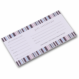 Click on Kate Stripe Gift Certificates to see product details