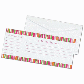 Click on Lilly Stripe Gift Certificates to see product details