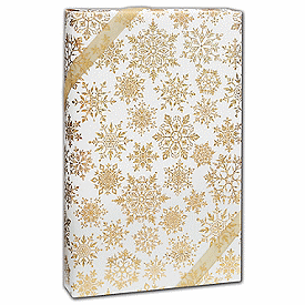 Click on Sparkleflake Gold White Gift Wrap to see product details