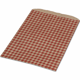 Click on Red Gingham Paper Merchandise Bags to see product details