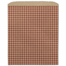 Click on Red Gingham Paper Merchandise Bags to see product details