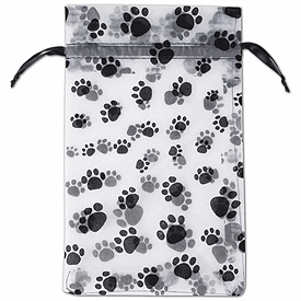 Click on Paw Print Sheer Bags to see product details