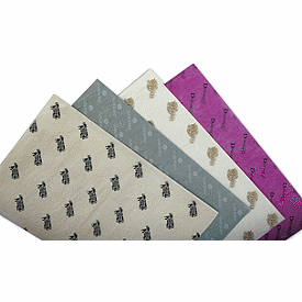 Click on Colored Custom Printed Tissue Paper to see product details