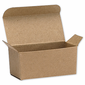 Click on Kraft Ballotin Candy Boxes to see product details