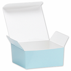 Click on Light Blue Ballotin Candy Boxes to see product details