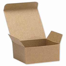 Click on Kraft Ballotin Candy Boxes to see product details