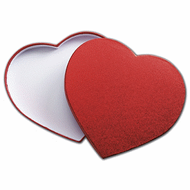 Click on Red Sparkle Heart Candy Boxes to see product details