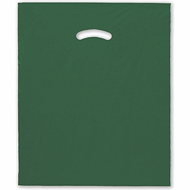 Click on Dark Green Die-Cut Handle Bag to see product details